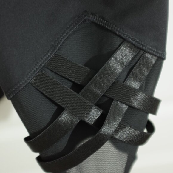 COPY - Lane Bryant livi active black yoga carpi pants lace up plus size 22 24 - Picture 6 of 7